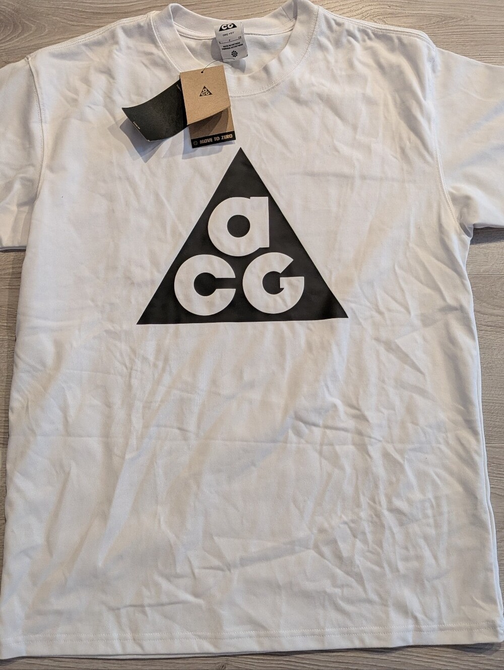 Nwt Nike acg oversized logo t shirt